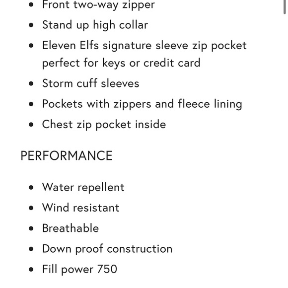 Eleven Elves navy blue, knee length, down jacket. Zippered pockets. Super soft. - Picture 8 of 9